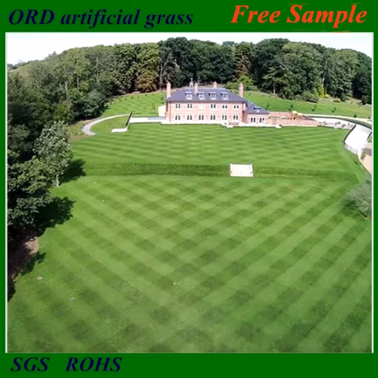 Gazon synthétique d'aspect naturel, tapis vert, fausse pelouse, décoration de sol de maison, de cour, gazon artificiel