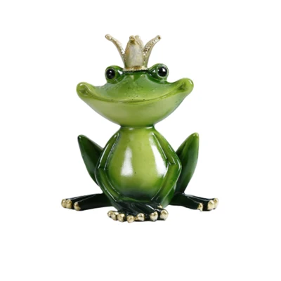 Statue de Figurines de grenouille de Yoga en résine faite à la main pour décoration de Table intérieure